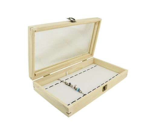 Natural wooden glass lid - wooden,