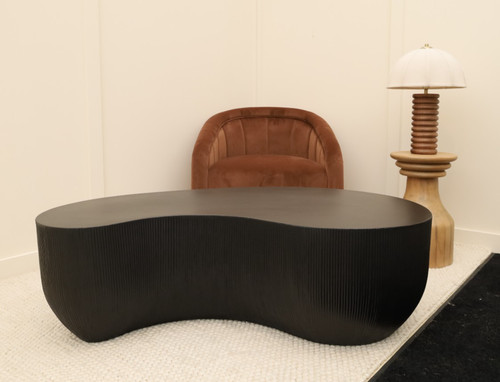 Concrete style kidney shaped - kidney,