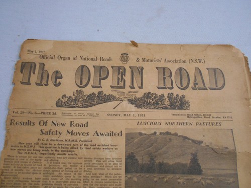 T111 nrma open road - #t111.,