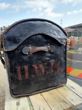 Antique Domed Top Wicker Travel trunk Pirate Prop Theatre Wicker & Leather