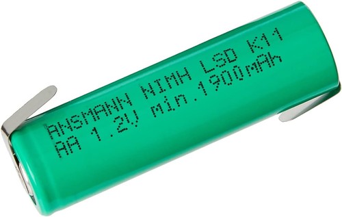 Ansmann flat top - aa, battery