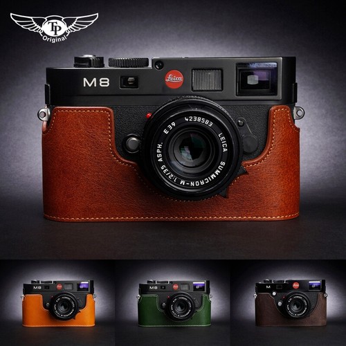Genuine leather half - case, for