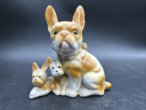 Vintage french bulldog - vintage, pups