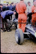 2 X 35mm Slide RAC British Grand Prix 10 July 1965 Hills BRM at The Pumps Slides