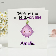 Personalised funny birthday - "personalised,