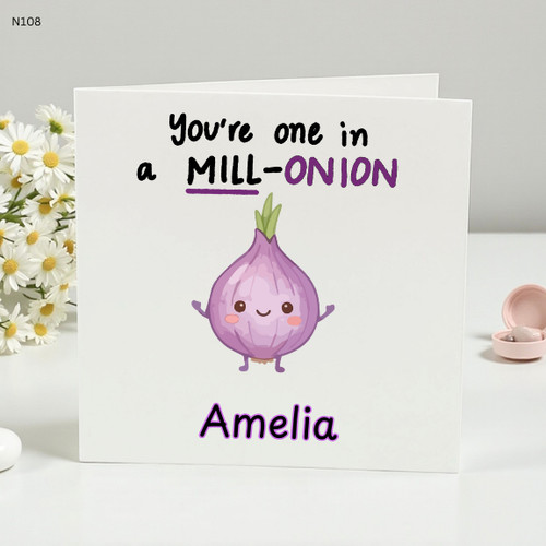 Personalised funny birthday - "personalised,