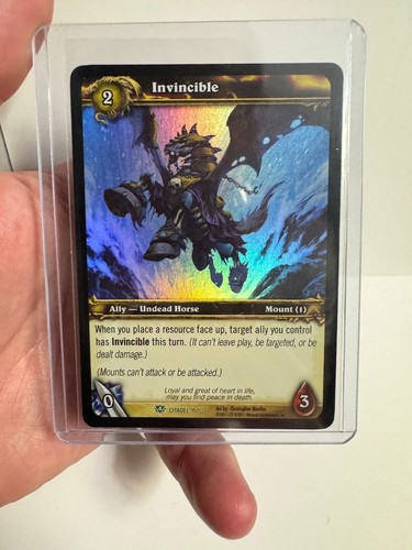 Invincible foil rare - invincible,