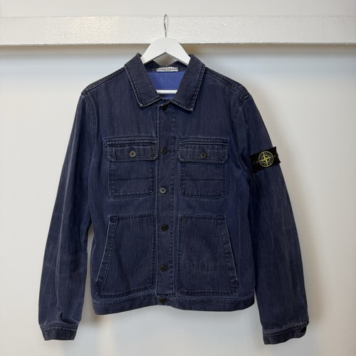 2011 stone island denim jacket - 2011,