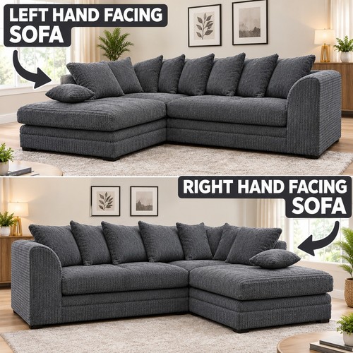 Jumbo cord corner sofa - jumbo, suite