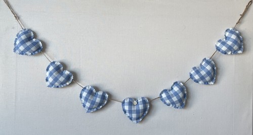 Heart garland bunting - heart,