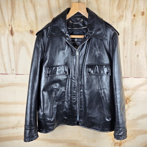 Fidelity leathers jacket mens - jacket,