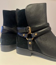 UGG Kelby black leather buckle