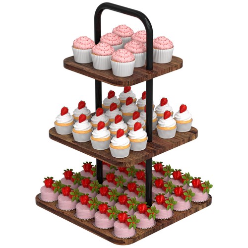 Vygrow tier cake - 3-tier, stand