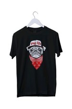 Pug Life Dog Puppy Bandana Hip