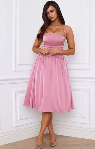 Polly womens pink midi - womens,