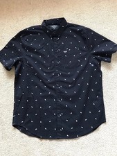 Mens Hollister Black Shirt XL Epic Flex
