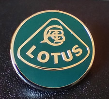 LOTUS Cars Logo  - Enamel Badge. 3.0 cm X 3.0 cm. Very Attractive Badge  (41)
