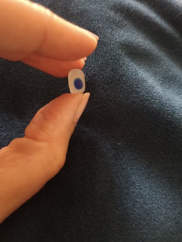 Seaham sea glass small - small, blue