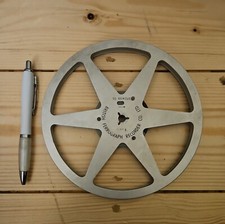 Genuine British Ferrograph 7" Reel to Reel Metal Spool - ¼ Inch Tape Width
