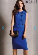 Coast Cobalt Blue Shift Dress