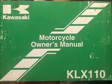 Kawasaki Owners Manual Book