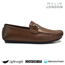 MENS COMFORT MEMORY FOAM SLIP ON CASUAL BOAT DECK LOAFERS DRIVING WALKING SHOES