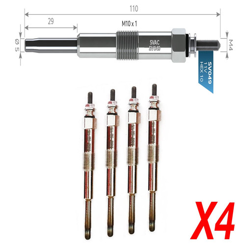 Svac heater glow - svac, plugs