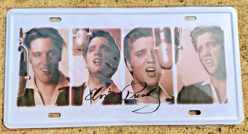 Elvis presley tin plate - tin,
