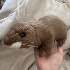 Dowman Imports Ferret Weasel Plush Cute Vintage Style Soft Toy VGC