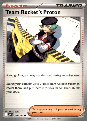 Team rocket proton 208 - team, rocket's
