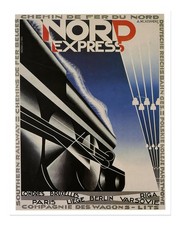 Nord Express Art Deco Wall Art