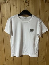 D&G Baby T Shirt Age 6-12 Months Beige.