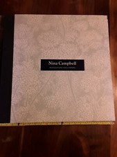 Nina Campbell Wallpaper Sample Book Woodsford Art/Craft/Framing/Upcycling
