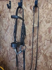 Heritage Bridle, Bit & Reins .Pony Size,  Brown.(Ref:274Y)