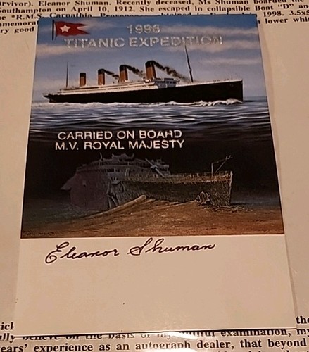 Eleanor shuman titanic - eleanor,