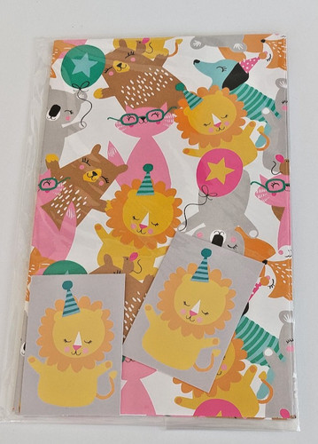 Sheets gift wrap 2 - sheets, &