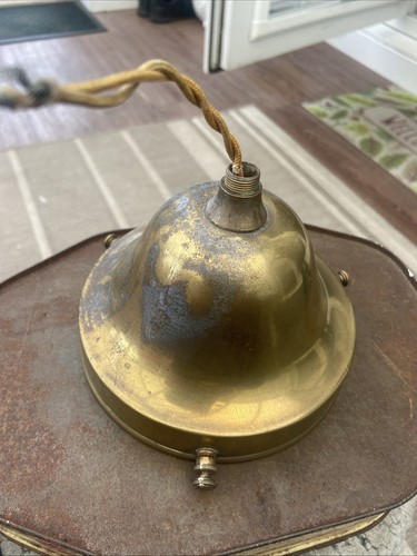 Art deco brass shell ceiling - shell,