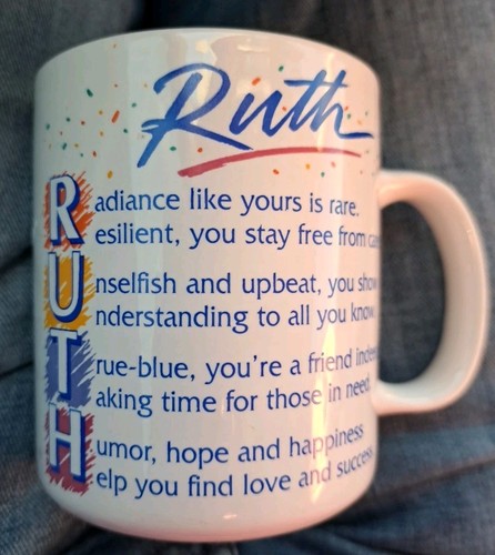 Ruth name coffe cup mug - cup,