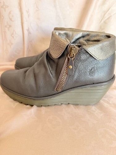 Fly london leather - london, boots