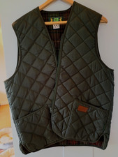Hunter gilet mens padded coat large 42 chest green BNWOT perfect