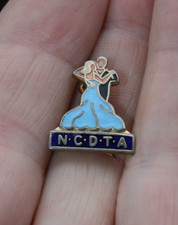 NCDTA Northern Counties Dance Teacher Association Lapel Pin Badge