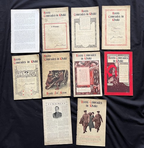 Rare ww1 magazines - x,