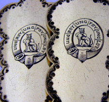 124g STERLING SILVER GILT