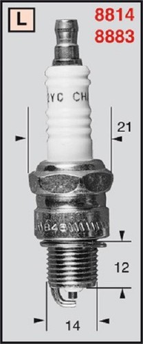 Champion spark plug for suzuki - plug,