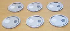 6 x Liquid culture/mushroom spawn jar lid discs for Kilner and Ball mason jars