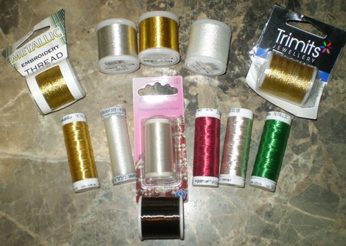 Metallic invisible threads - metallic,