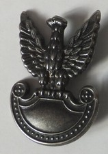Cold War Polish Army Officers Cap Badge