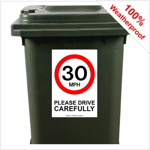 30mph speed limit - limit, wheelie