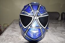 Spiderman Custom Airbrushed Painted Full face Motorcycle Helmet size large
