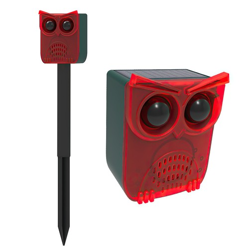 Solar motion sensor alarm - solar,